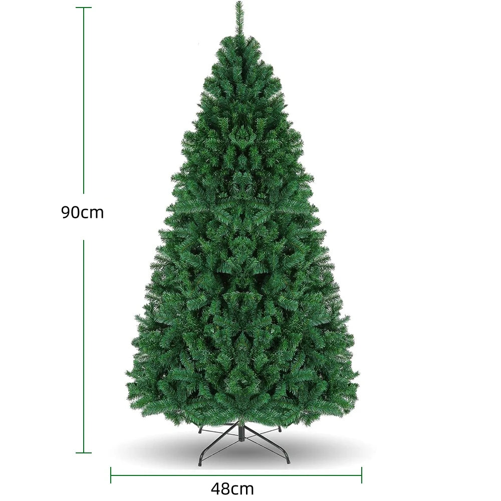 🎄 Premium Artificial Christmas Tree with Stand – Realistic PVC Pine for Home, Office & Parties